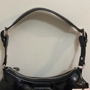 Paris Hilton New! Mini black purse handbag thumbnail 2