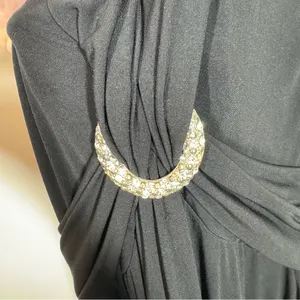 Cache Vintage Women's 90's‎ Black Evening Gown Dress Halter Style Size 4 thumbnail 5