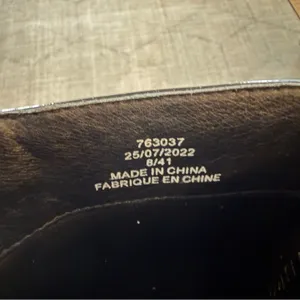 River Island Y2K Black Croc Platform Knee High Boots 10 thumbnail 7