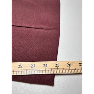 Maeve Anthropologie XLP Burgundy Pull-On Trouser Pants Petite Stretch thumbnail 7