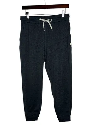 Vuori Charcoal Heather Mid Rise Performance Jogger Sweatpants Lounge Athleisure thumbnail 3