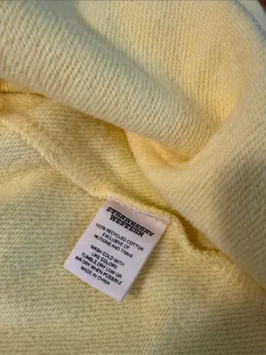 Strawberry western heart snap yellow cardigan collared size S cotton fall thumbnail 8