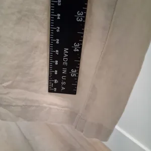 Sincerely Jules Cargo Pants Beige Linen Wide Leg Utility Pockets Women's Medium thumbnail 7