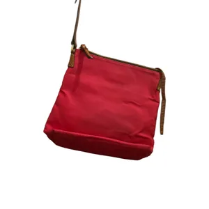 Dooney & Bourke fuschia Pink Nylon Leather Trim Crossbody Messenger Bag J8416851 thumbnail 13