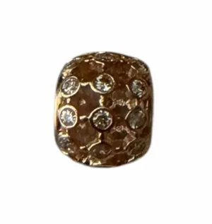 NEW Authentic PANDORA Rose Gold In the Spotlight Openwork Charm 780825CZ thumbnail 1