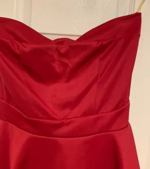Stunning Cameo USA Strapless Peplum Mini Dress size M thumbnail 8
