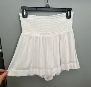 White Flowy Shorts The Pants Store thumbnail 3