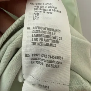 Y2K Abercrombie & Fitch M Mint Green Mesh Top‎ Rave Party Festival thumbnail 4