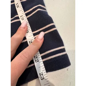 LAUREN Ralph Lauren Womens Striped Boat Neck‎ T Shirt Size M Breton Nautical thumbnail 5