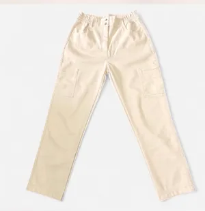 NWOT Shinestar Cream Faux Leather High Waist Cargo Pants L⁠🎀 thumbnail 5
