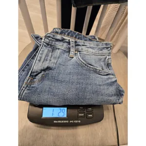 a.n.a. Women's 6 Mid-Rise Slim Bootcut Jeans Medium Wash Blue Denim Y2K thumbnail 9
