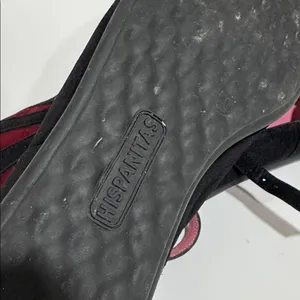 Hispanitas black Mary Jane or T-strap ballerina flat Shoes EUC thumbnail 6