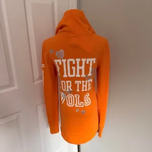 Y2k Orange Victoria'S Secret Pink University Of Tennessee Volunteers Thermal Top thumbnail 2