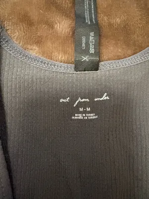 Urban Outfitters Crop Top Grey thumbnail 3