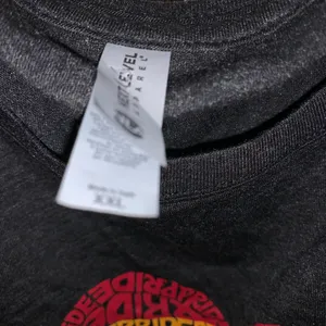 Next Level Apparel Gray T-Shirt with Rainbow Heart‎ Design thumbnail 2