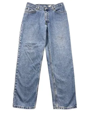 Vintage Levi's Jeans 550 Relaxed FIt Tapered Leg High Rise Mom Jeans 30" waist thumbnail 3