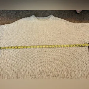 Aerie off-white knitted sweater size XL thumbnail 5