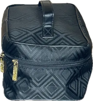 Estée Lauder makeup bag black diamond print thumbnail 3
