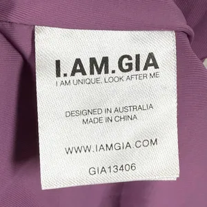 I.AM.GIA Purple Ruched Floral Lace Tube Top GIA13406 Womens Small Strapless Boho thumbnail 5