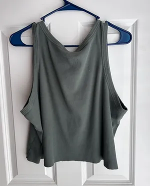 Soft Green Terra & Sky Crop Tank thumbnail 2