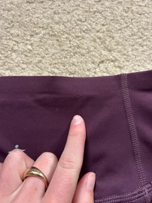 Halara no front seam biker shorts thumbnail 4