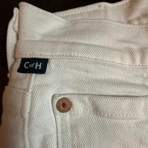 Citizens of Humanity Premium Vintage White High Rise Crop Raw Hem Jeans Size 25 thumbnail 5