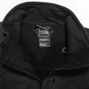 The North Face Women's Solid Black Full Zip High Neck Lightweight Jacket Coat thumbnail 3