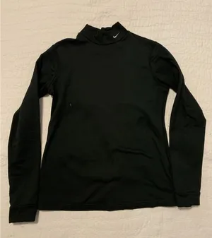 Nike Pro Therma Black, size Large woman's. Nike Compression shirt thumbnail 1