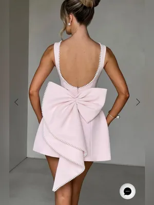 Babyboo NWT Women Medium Blush Pink Mini Dress Soft Girl Romantic Coquette Chic thumbnail 2