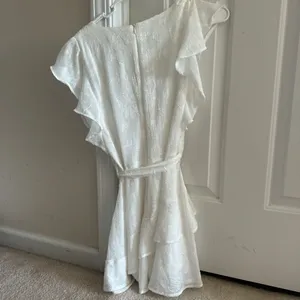 Altar'd State White Romper thumbnail 2