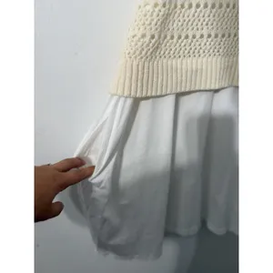 Daily Practice by Anthropologie Twofer Sweater Knit Mini Dress Lg thumbnail 5