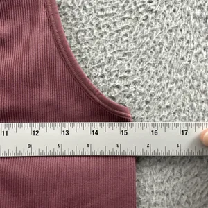Athleta‎ Aurora Tank Camisole Top Athletic Athleisure Mauve Pink Women's Large thumbnail 6