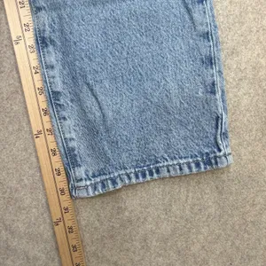 Garage Jeans Women 1 Straight Leg Blue Y2K Grunge 90s Off Duty Skater Distressed thumbnail 10