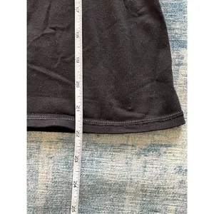 Lululemon Black Crossback Athletic Tank Top Size 6 thumbnail 5