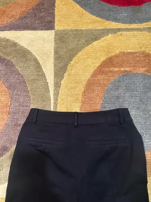 Express Black Skinny Mid Rise Ponte Knit Stretch Pants Slim Fit Size 4 thumbnail 6