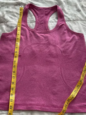 Lululemon Swiftly Tech Raceback Pink Performance Tank Top, size 4 athletic gym thumbnail 9