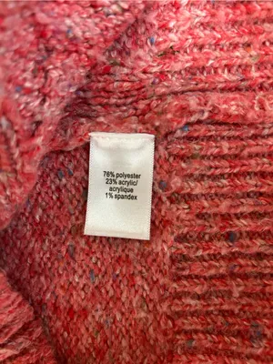 Maurices Red Cable Knit Women's Sweater Size Medium thumbnail 5