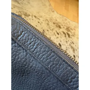 All Saints Captain Lea Leather Crossbody Bag In Gray thumbnail 13