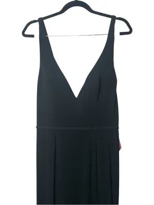 IEENA Mac Duggal Plunge Neck High Slit Gown Dress Size 10 NWT thumbnail 3
