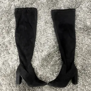 JUSTFAB Mariam Heeled Over-The-Knee Boot in Black, Size 8.5​​​​​​ thumbnail 2