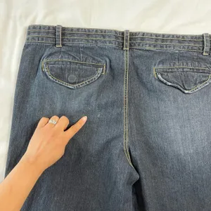 VTG Route 66 Jeans Women Juniors 14/15 Wide Leg Distressed Y2K Skater 90s Retro thumbnail 10