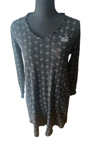Lauren Ralph Lauren Floral Sleep Shirt Dress M Ditsy Nightgown Lounge Wear thumbnail 1