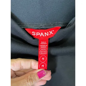 SPANX Ponte Zip Leggings Classic Black Women’s Stretch Slim Ankle Pants New thumbnail 7