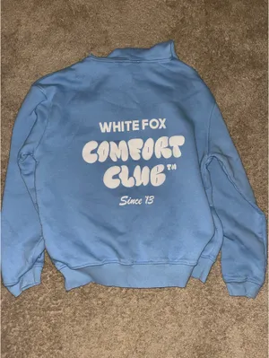 White fox comfort club matching set thumbnail 3