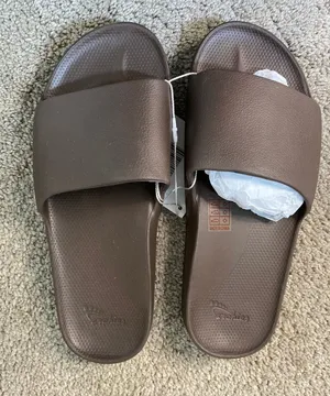 New Archies Brown Arch Support Slides Unisex M6/W7 thumbnail 1