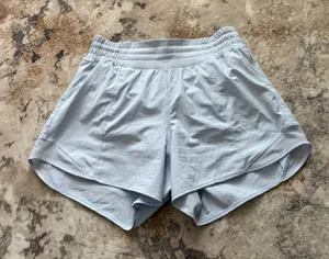 lululemon athletica Light Blue Women's Athletic Shorts thumbnail 1