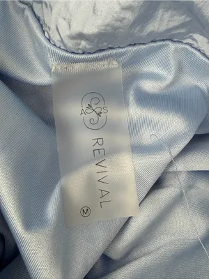 AS Revival Altar’d State Athletic Casual Shorts High Rise Women Sz M Light Blue thumbnail 3
