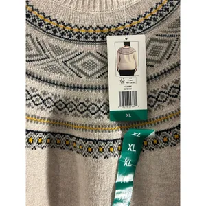 weatherproof fair isle sweater xl NWT thumbnail 4