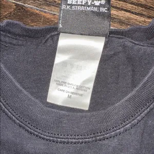 Harley-Davidson Black and Orange Logo Tee Clarksville Tennessee size medium thumbnail 4