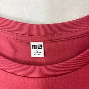 Uniqlo Short Sleeve Tunic Cotton Dress‎ With pockets - Brick Red size L thumbnail 5